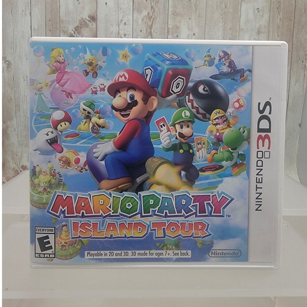 Mario Party Island Tour (Nintendo 3DS, 2013) Complete and Tested